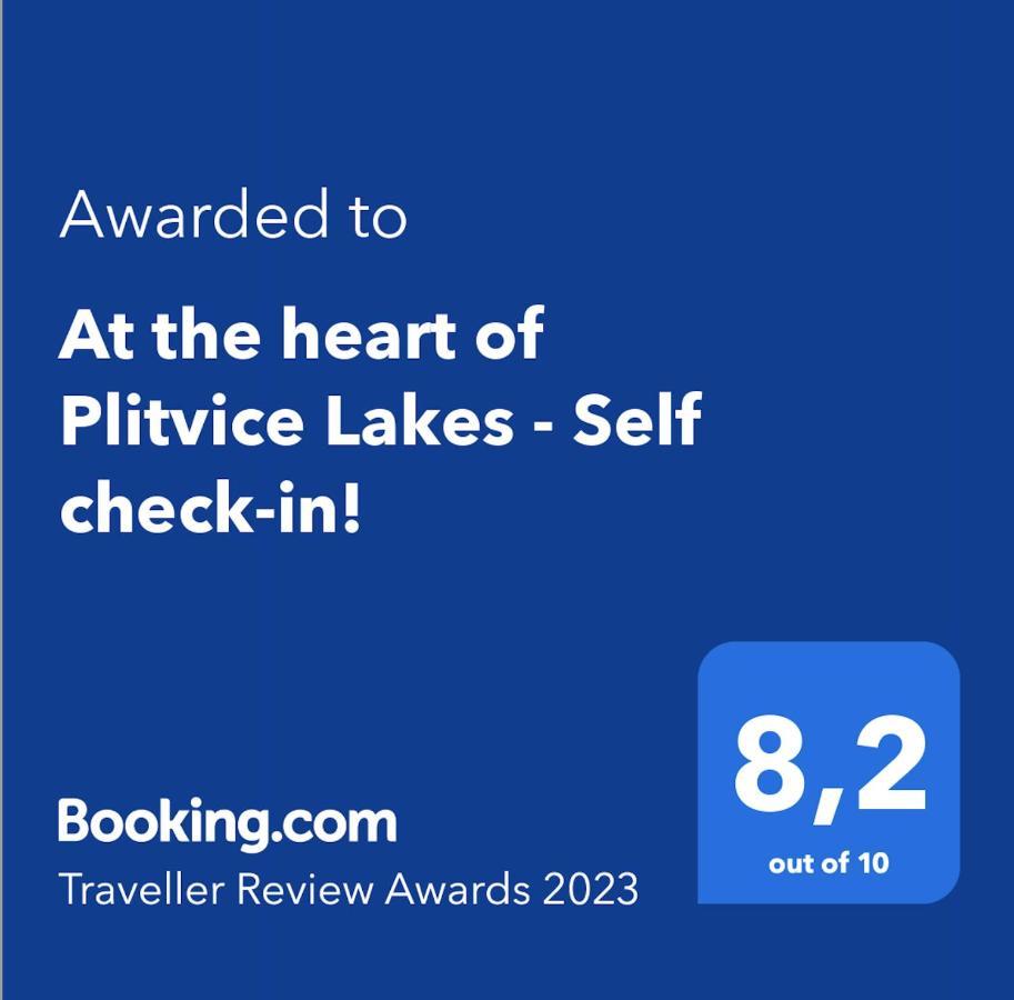 At The Heart Of Plitvice Lakes - Self Check-In! Διαμέρισμα Plitvička Jezera Εξωτερικό φωτογραφία