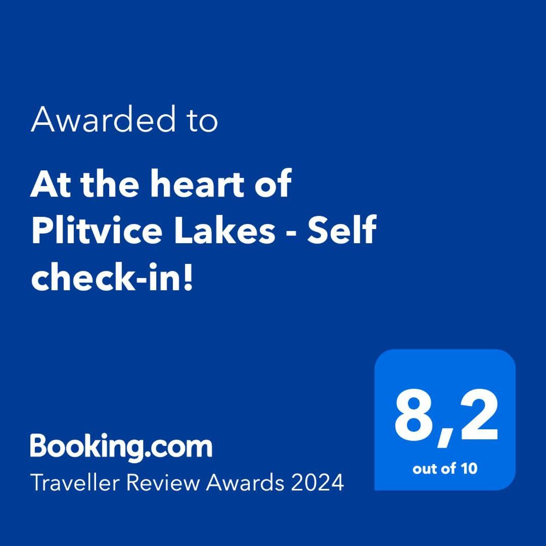 At The Heart Of Plitvice Lakes - Self Check-In! Διαμέρισμα Plitvička Jezera Εξωτερικό φωτογραφία